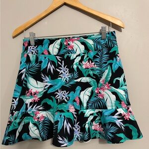 Tommy Bahama Golf Floral tropical print skirt size small